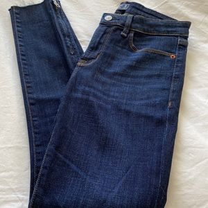 Abercrombie & Fitch HARPER LOW RISE ANKLE  JEANS